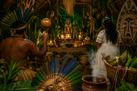 A Umbanda na Amazônia: os fundamentos da encantaria, do pena e maracá e dos encantados