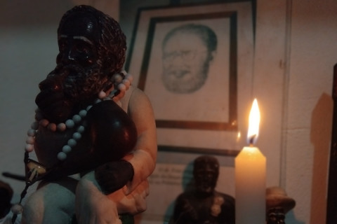 O que as imagens representam na Umbanda?
